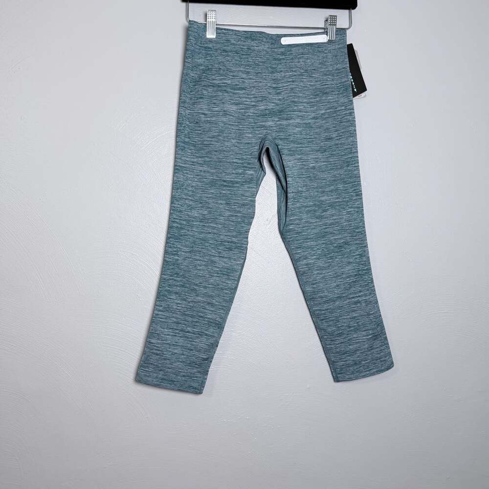 Under Armour Women's Heathers Blue Athletic Leggings L